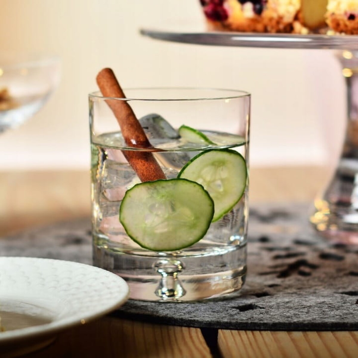 Szklanki do Whisky Legend Krosno 6 sztuk 250 ml Handmade z Grubym Dnem