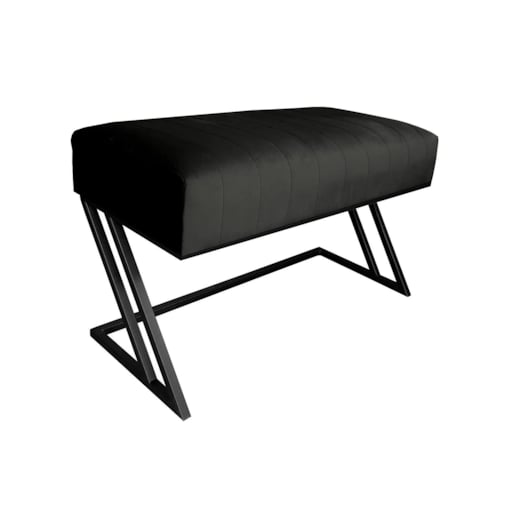 Ławka ROZALIA MG VELVET czarna
