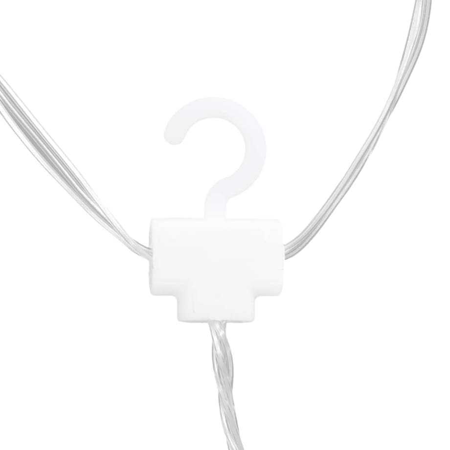 vidaXL Lampki świąteczne z gwiazdkami i księżycami, na pilota, 345 LED