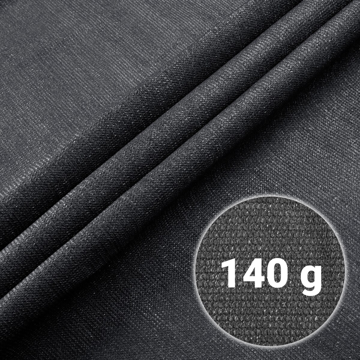 Siatka cieniująca Plonos 1,2x25m maskująca mata na płot ogrodzenie osłona szara 90% + UV