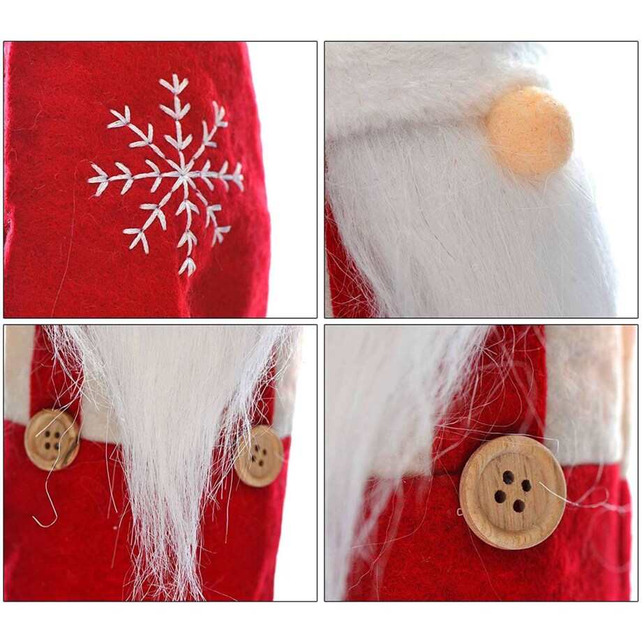 Pokrowiec Świąteczny na butelkę Mikołaj KF320