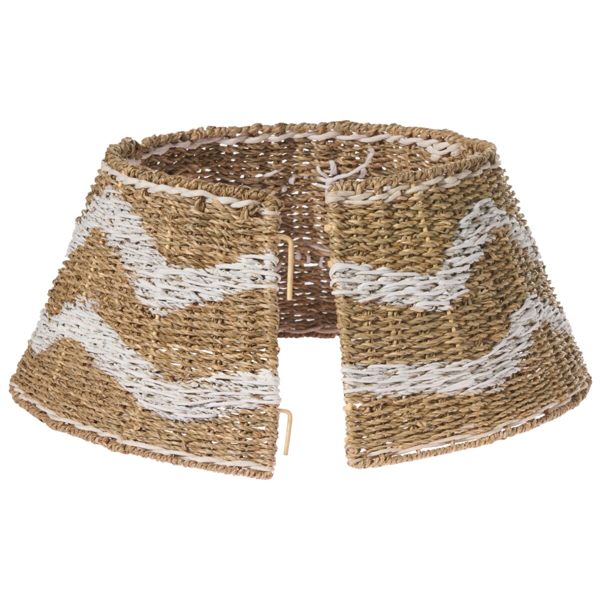 Osłonka pod choinkę HIVER Trawa morska Naturalny 60 cm