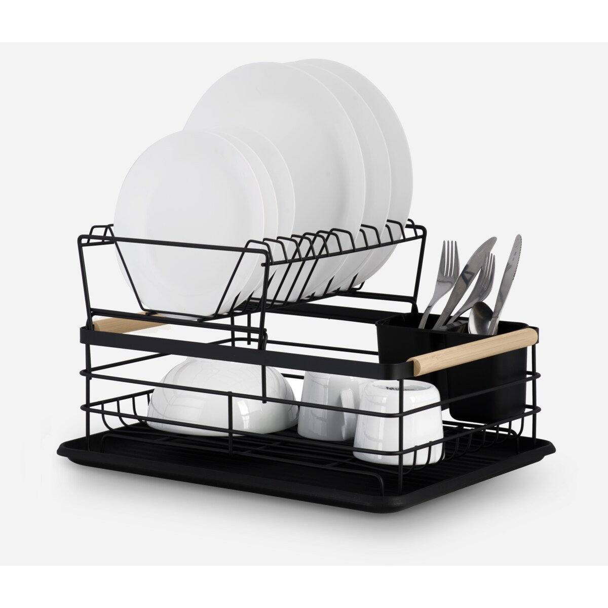 Suszarka do naczyń ociekacz stojąca tacka Massido + dozownik na płyn