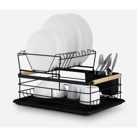 Suszarka do naczyń ociekacz stojąca tacka Massido + dozownik na płyn