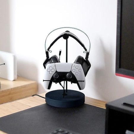 Stojak na słuchawki i pada Stackers granatowy