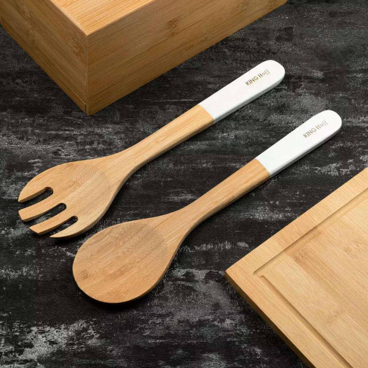 Zestaw Łyżek Do Sałatek Kinghoff