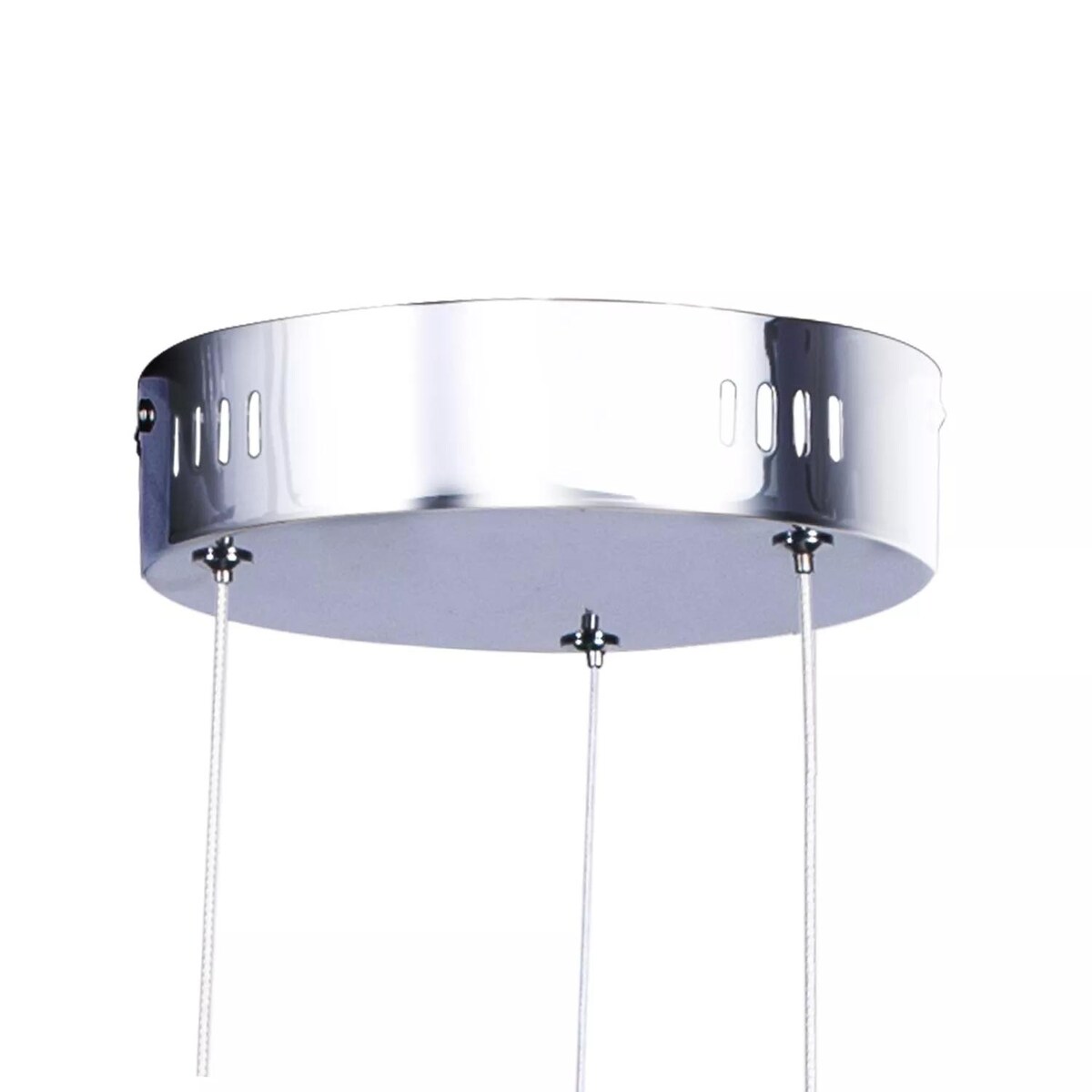 Żyrandol z kryształkami Crystal net 7783-54P Step glamour ażurowy chrom