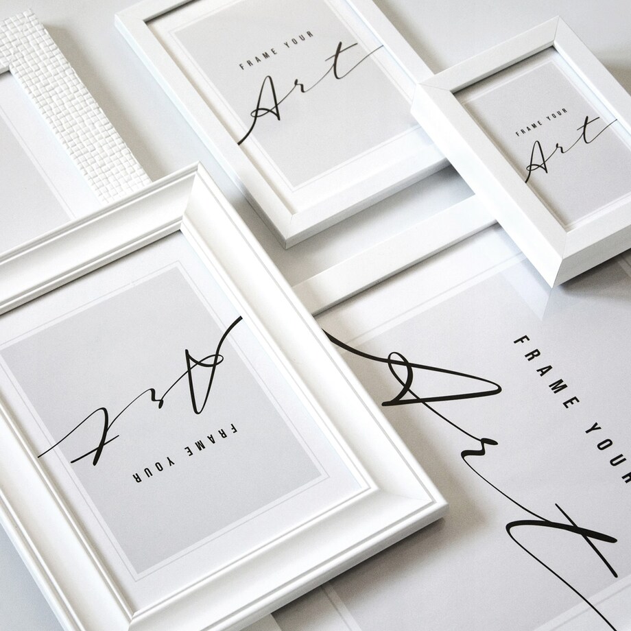 Ramka, biały, 18x24, ramki na zdjęcia, Knor - ramki do zdjęć