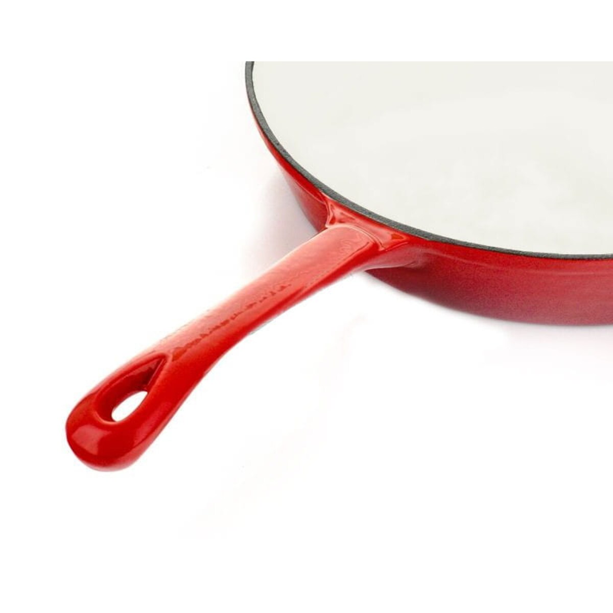 Patelnia żeliwna emaliowana na indukcję gaz KINGHOFF 25cm