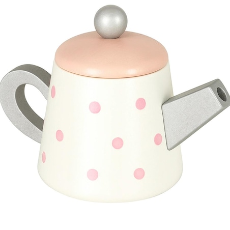 Drewniany zestaw do herbaty lub kawy dla dzieci – 15 elementów, Montessori