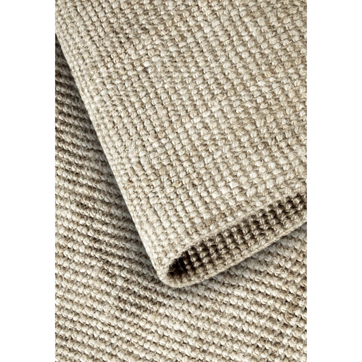 Dywan jutowy do salonu 200x290cm, naturalny kremowy dywan z juty