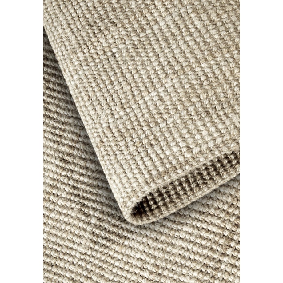 Dywan jutowy do salonu 200x290cm, naturalny kremowy dywan z juty