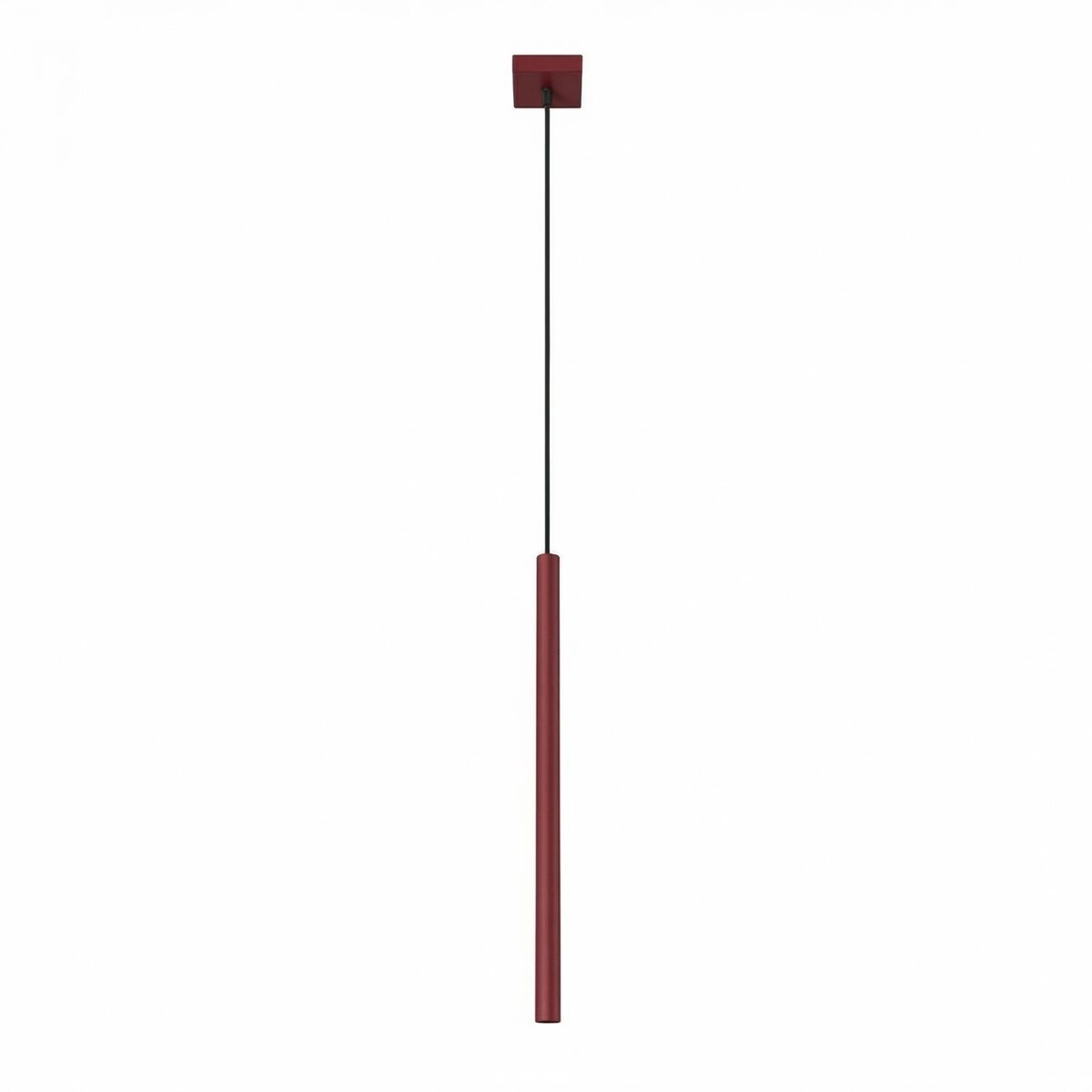 Lampa wisząca PASTELO 1 burgund