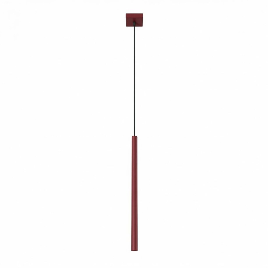Lampa wisząca PASTELO 1 burgund