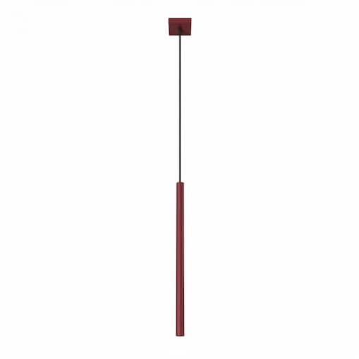 Lampa wisząca PASTELO 1 burgund