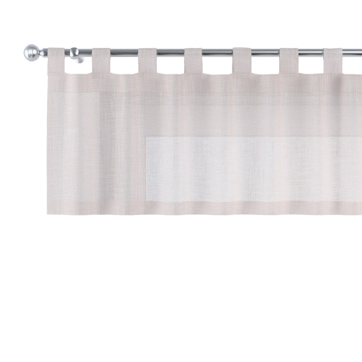 Lambrekin na szelkach 260x40 beżowy