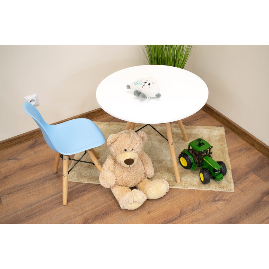 Krzesło Do Jadalni Kuchni Salonu Zubi - Niebieskie X 2