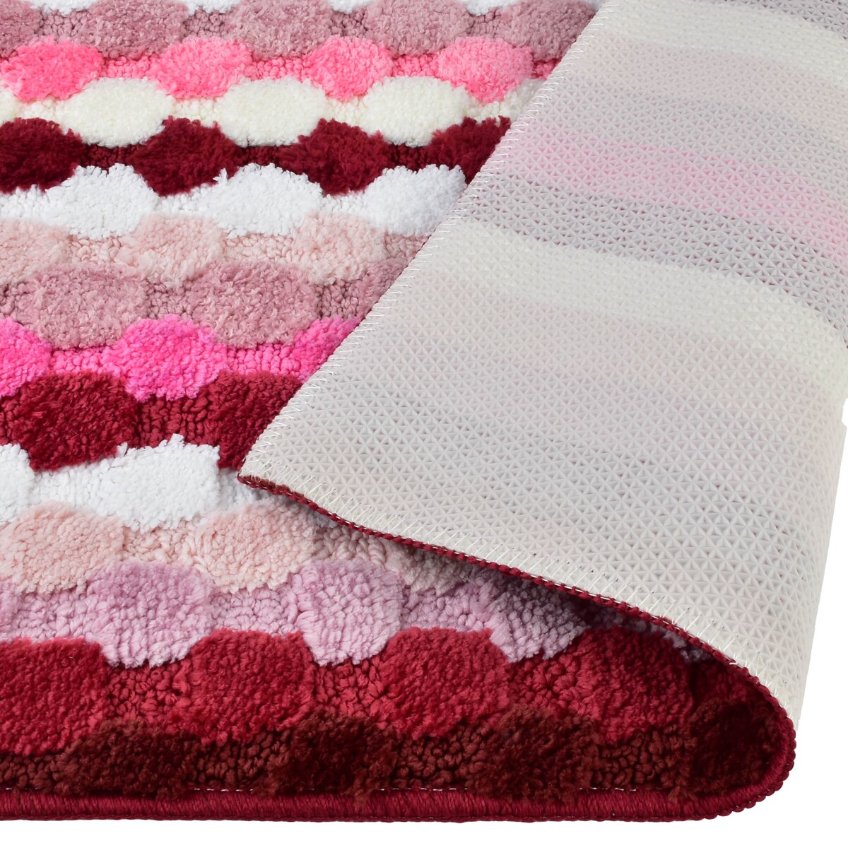 ZAC Dywanik Łazienkowy 40x60cm paski czerwony