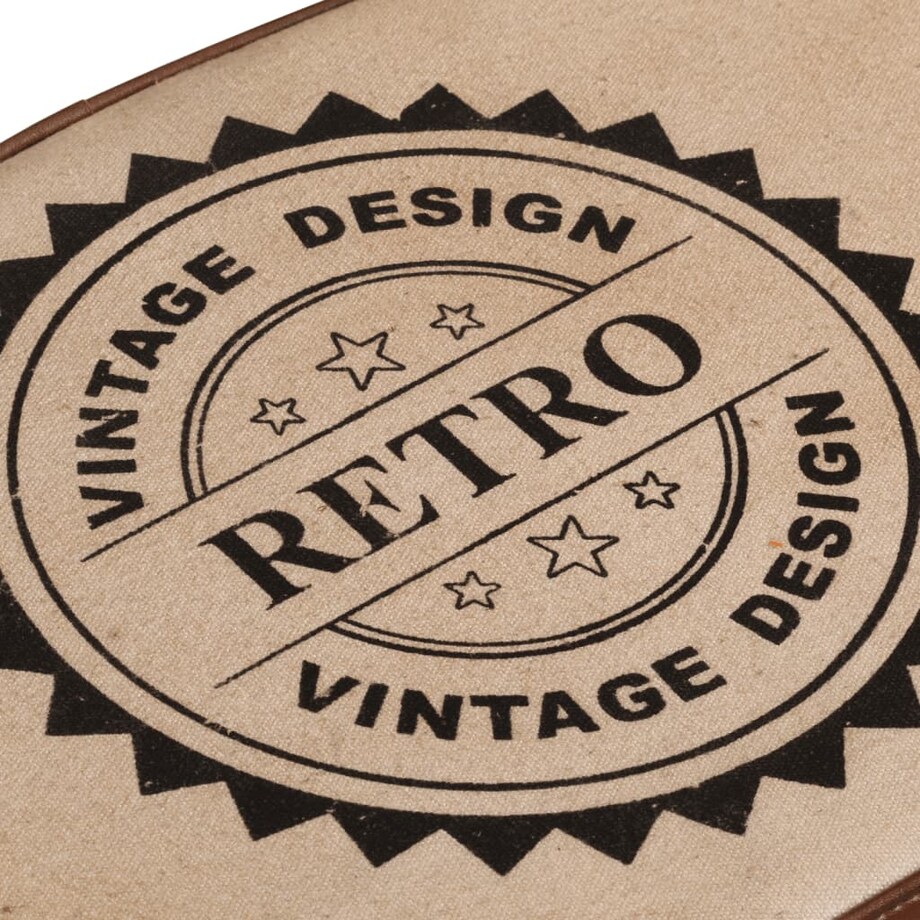 vidaXL Stołki barowe, 2 szt., ciemnobrązowe, 40x29,5x53 cm