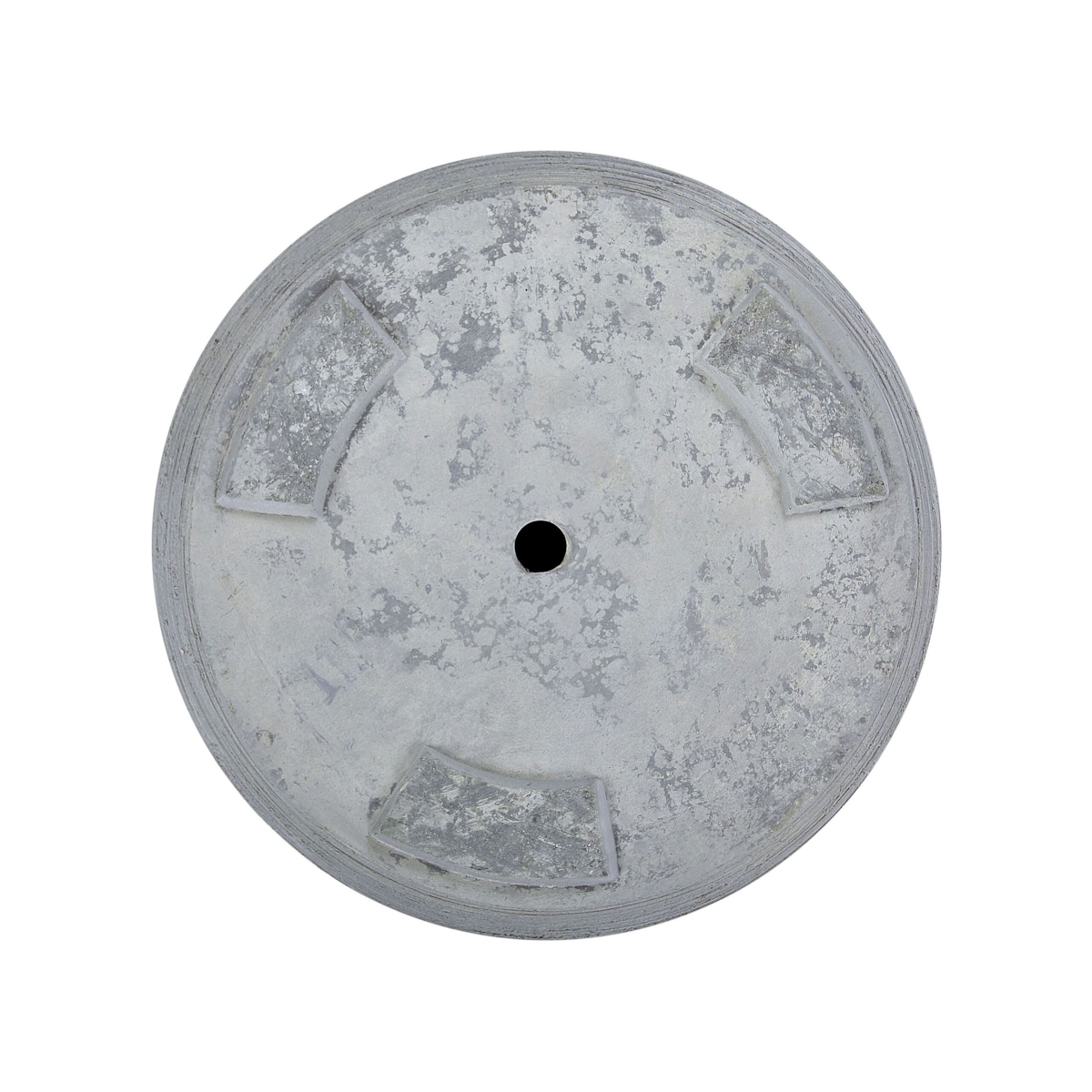 Doniczka 26 x 26 x 25 cm szara SAMOS