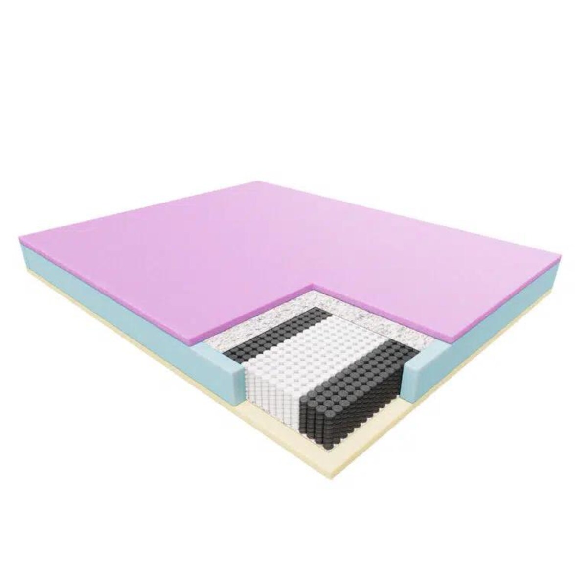 Materac Niobe Silver Protect, 90 x 200 cm, Janpol