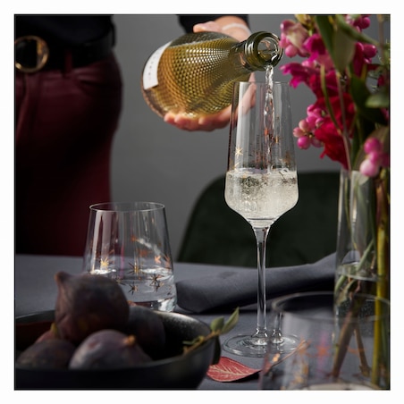 Zestaw 2 kieliszków do szampana Celebration, Sonja Eikler