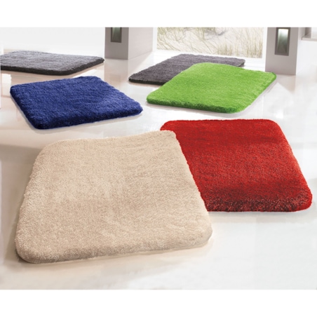 Kleine Wolke Relax Dywanik łazienkowy czerwony 55x 65 cm