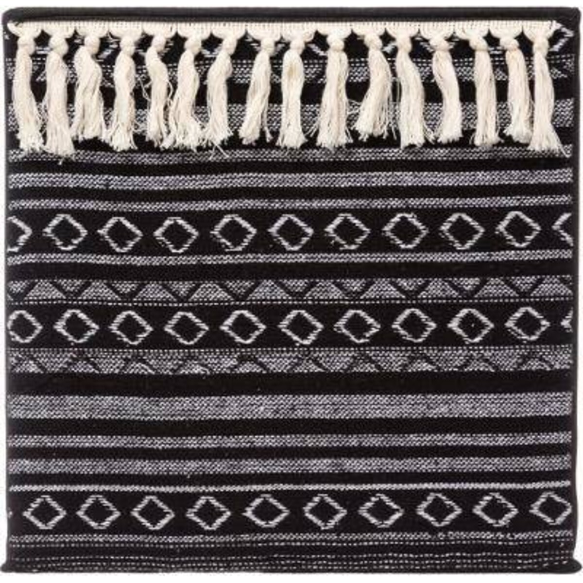 Pudełko do regału tekstylne TASSEL, 31 x 31 x 31 cm