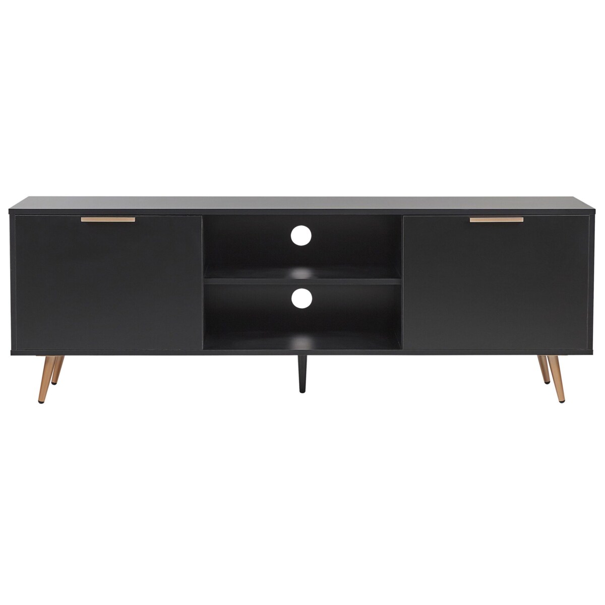 Szafka RTV czarna INDIO