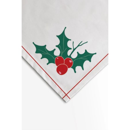 Obrus świąteczny - drzewko świąteczne ramka - 100x100