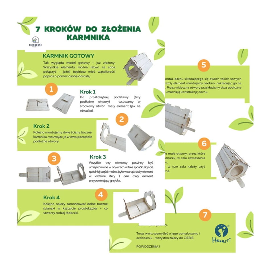 Karmnik dla ptaków DIY - Zięba