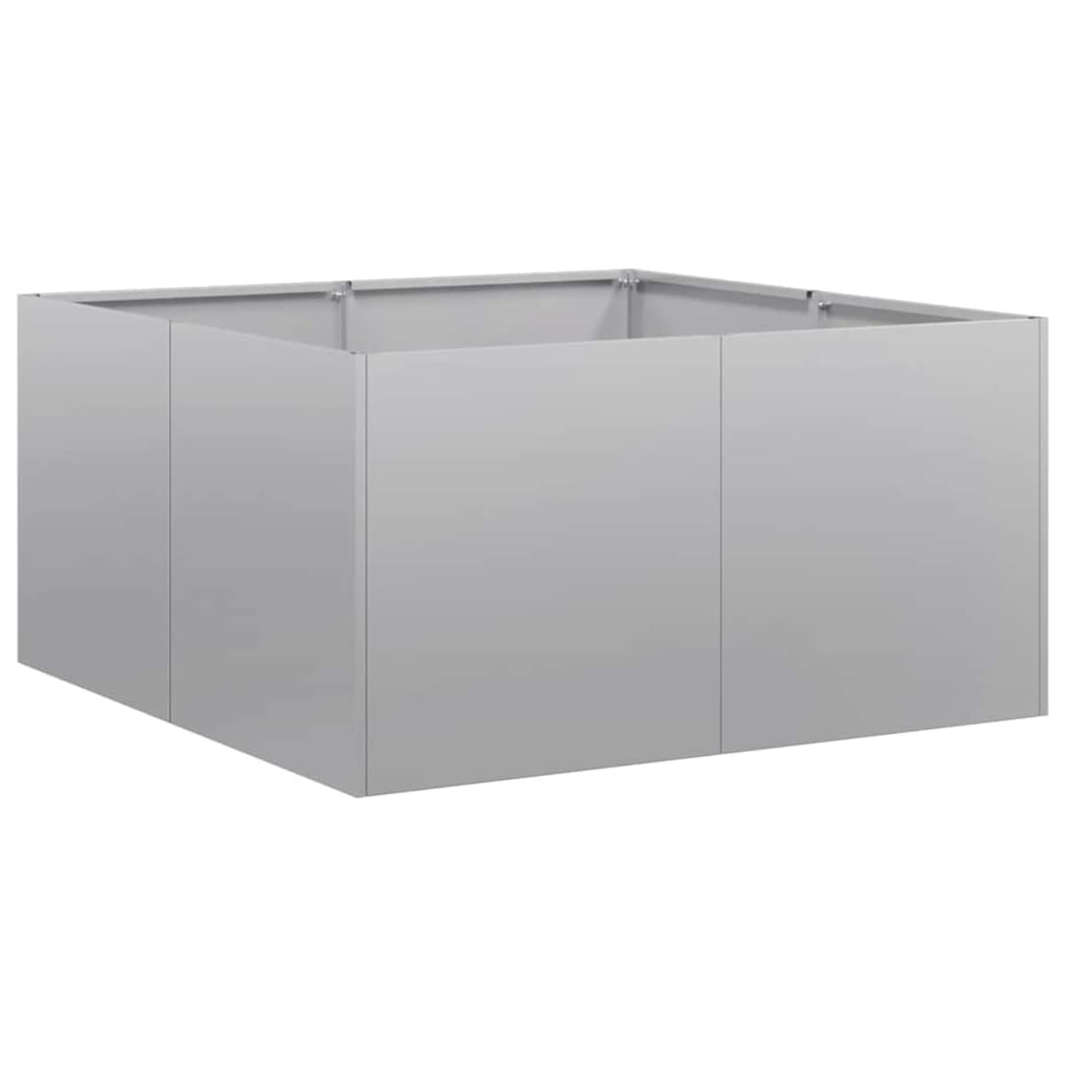 vidaXL Doniczka 80x80x40 cm Stal ocynkowana