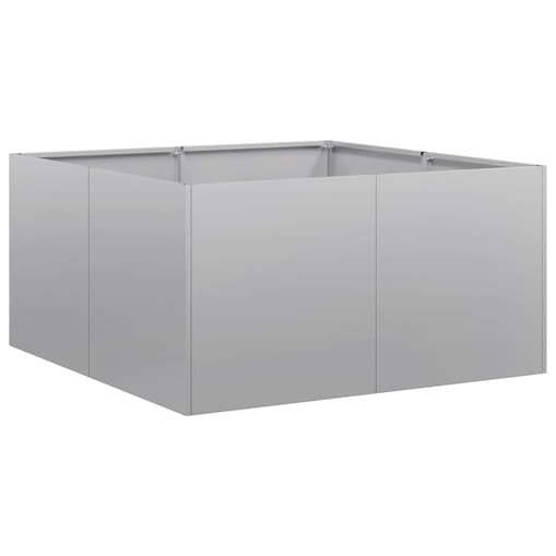 vidaXL Doniczka 80x80x40 cm Stal ocynkowana