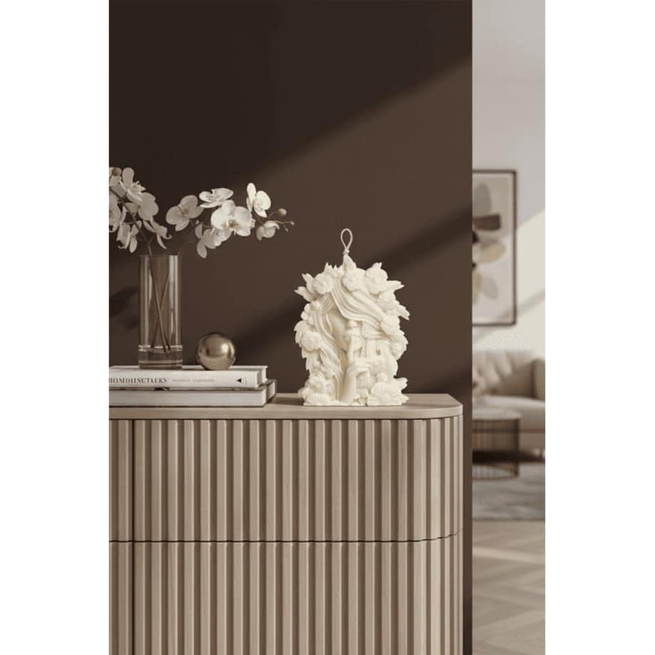 Świeca na prezent – kobieca dekoracja do wnętrz w pudełku prezentowym