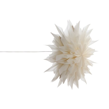 Zestaw 3 dekoracji wiszących LED FORSAN 41 cm Gwiazda Kolorowy