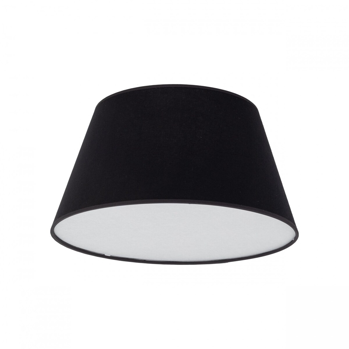 Lampa sufitowa TK Lighting FORMO BLACK 380 11206 czarno-biała 38 cm 2xE27 nowoczesna do salonu i sypialni