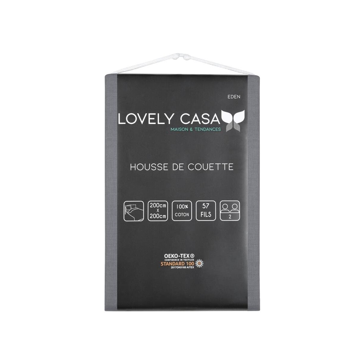 Bawełniana poszwa na kołdrę EDEN, 200 x 200 cm