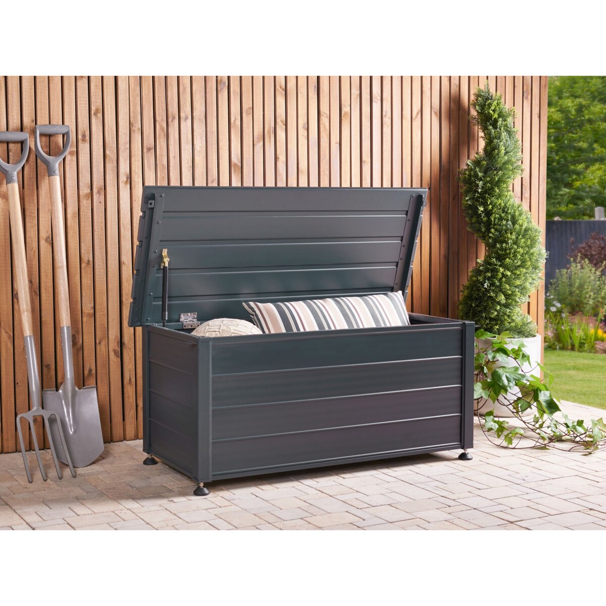 Skrzynia do przechowywania Ciemnoszary CAMPALTO