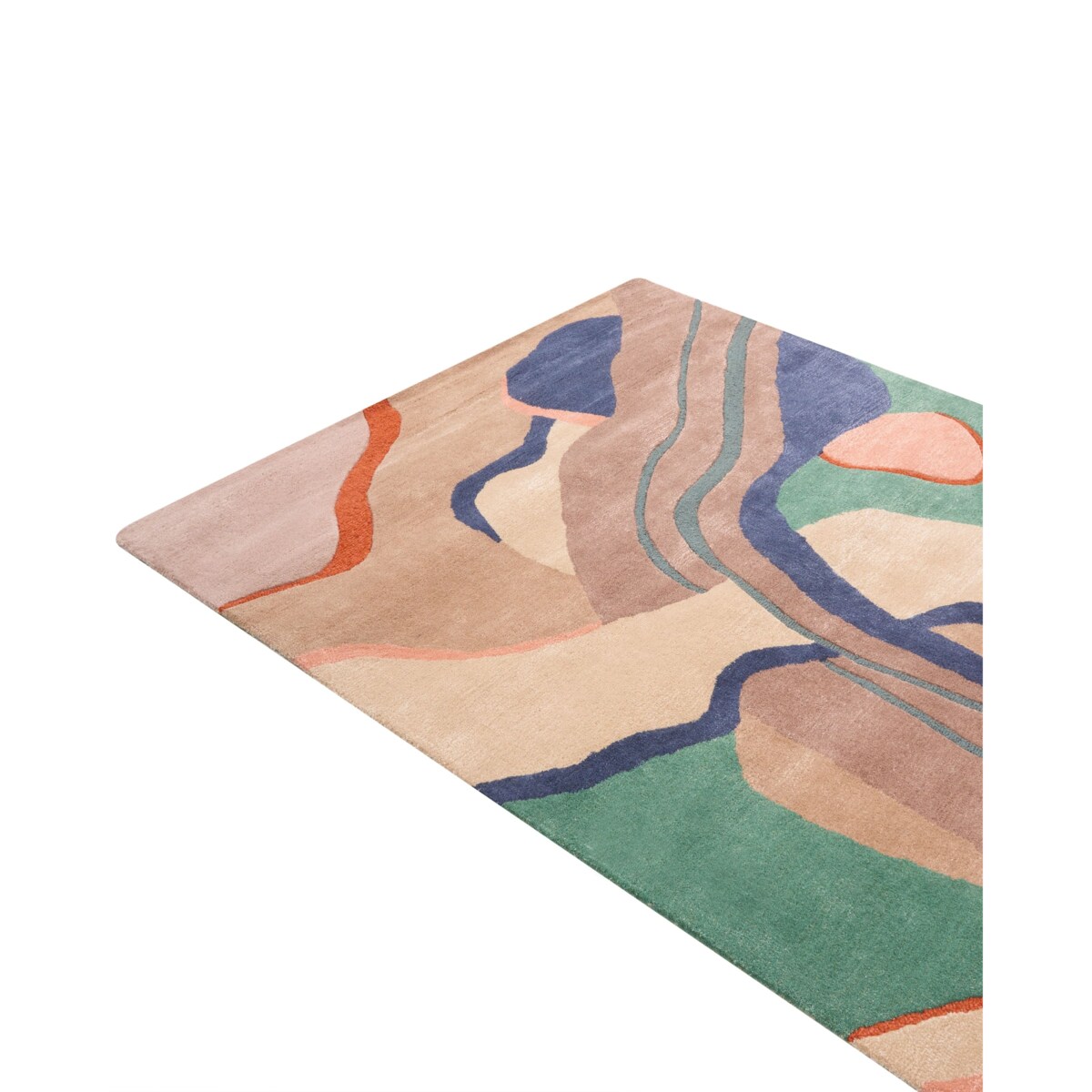 Dywan ALMORA Kolorowy 160 x 230 cm Wiskoza