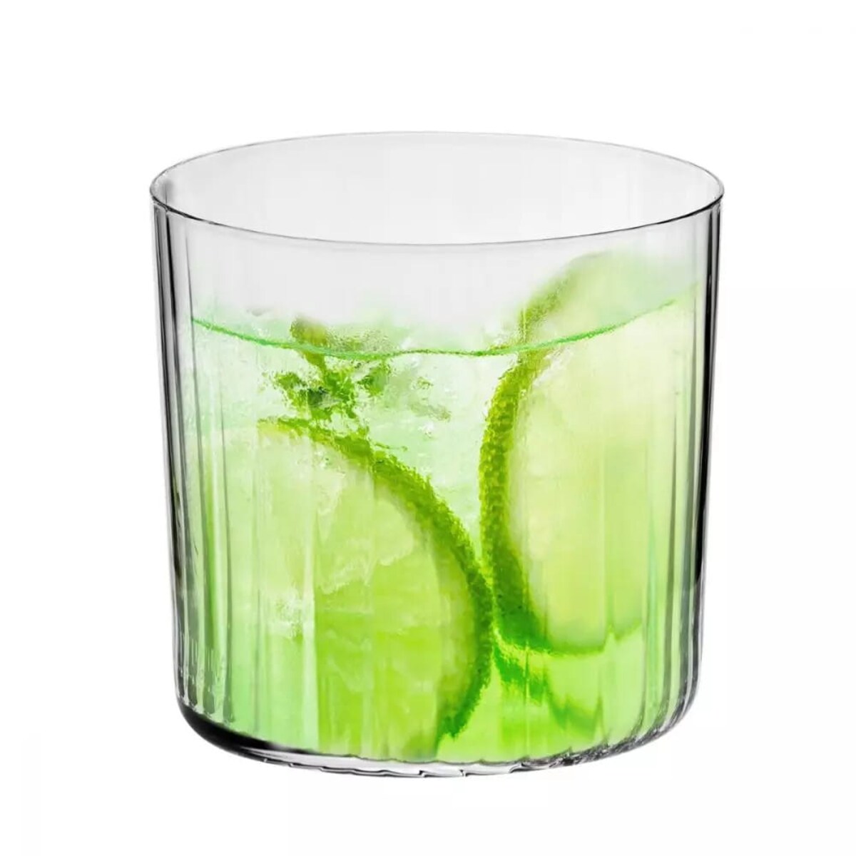 Szklanki Krosno mixology 6 x 350 ml Karbowane Optyk Ryflowane Zestaw Prezent