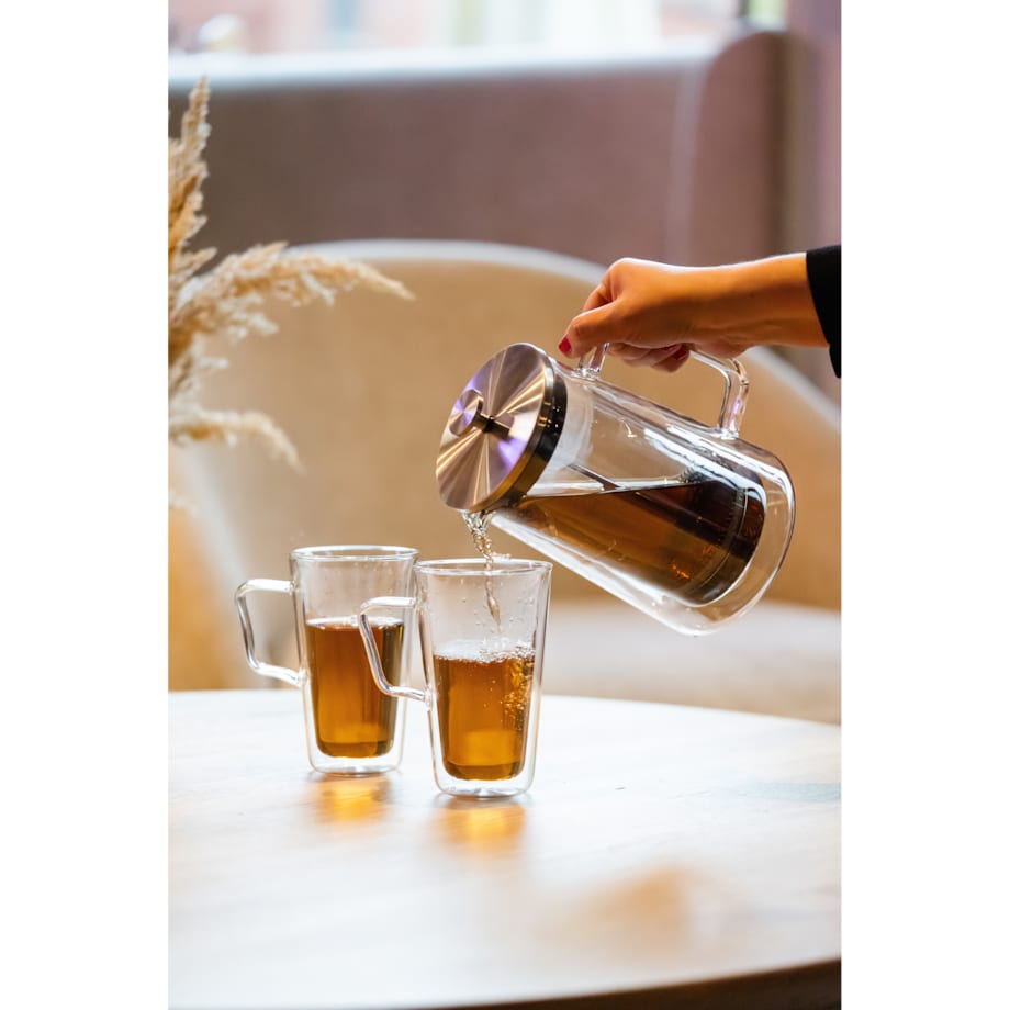 Zaparzacz do herbaty 1000 ml Diva srebrny mat 29279