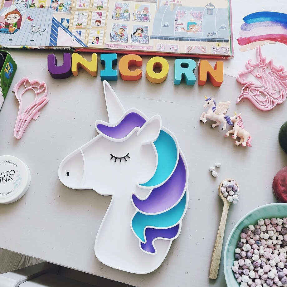 Eko wysypywanka sensoryczna Jednorożec