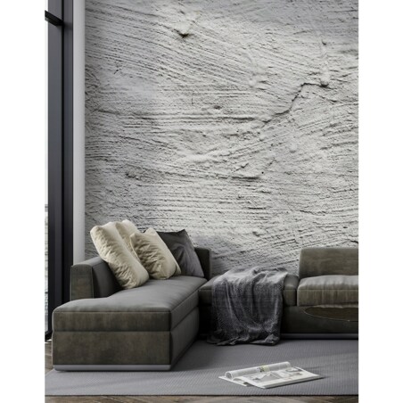 Fototapeta Pomalowana Na Bialo Tekstura Do Sypialni Salonu 250X175