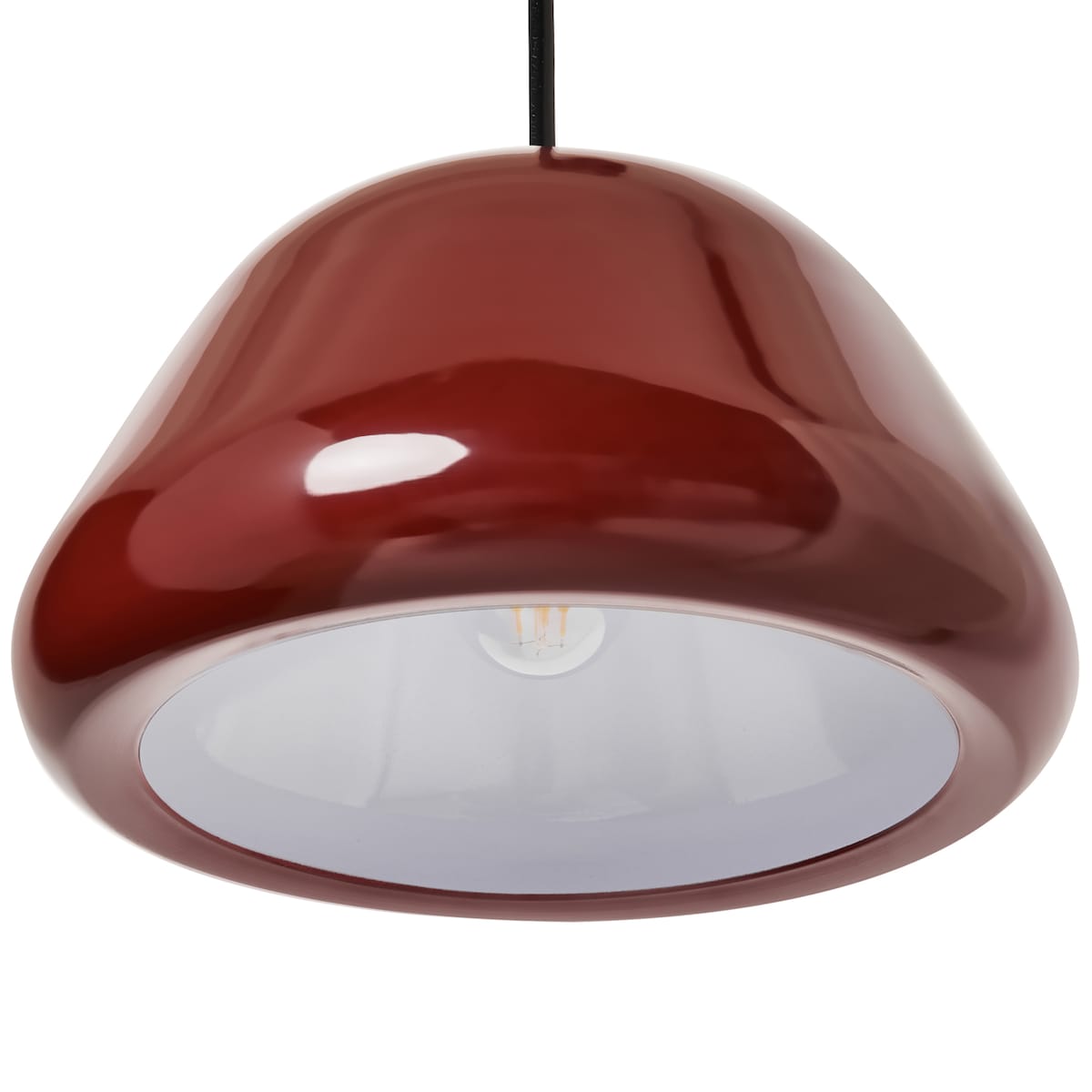 Lampa wisząca JOKU Metal Czerwony