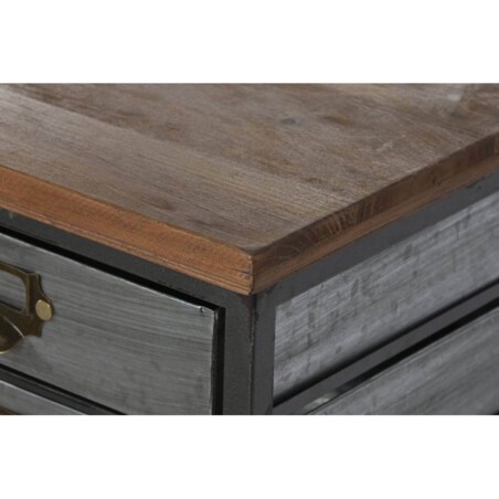 Komoda metalowa loftowa 16 szuflad 123 cm