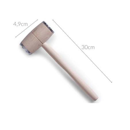 Tłuczek do mięsa drewniany, 30 cm, ZELLER