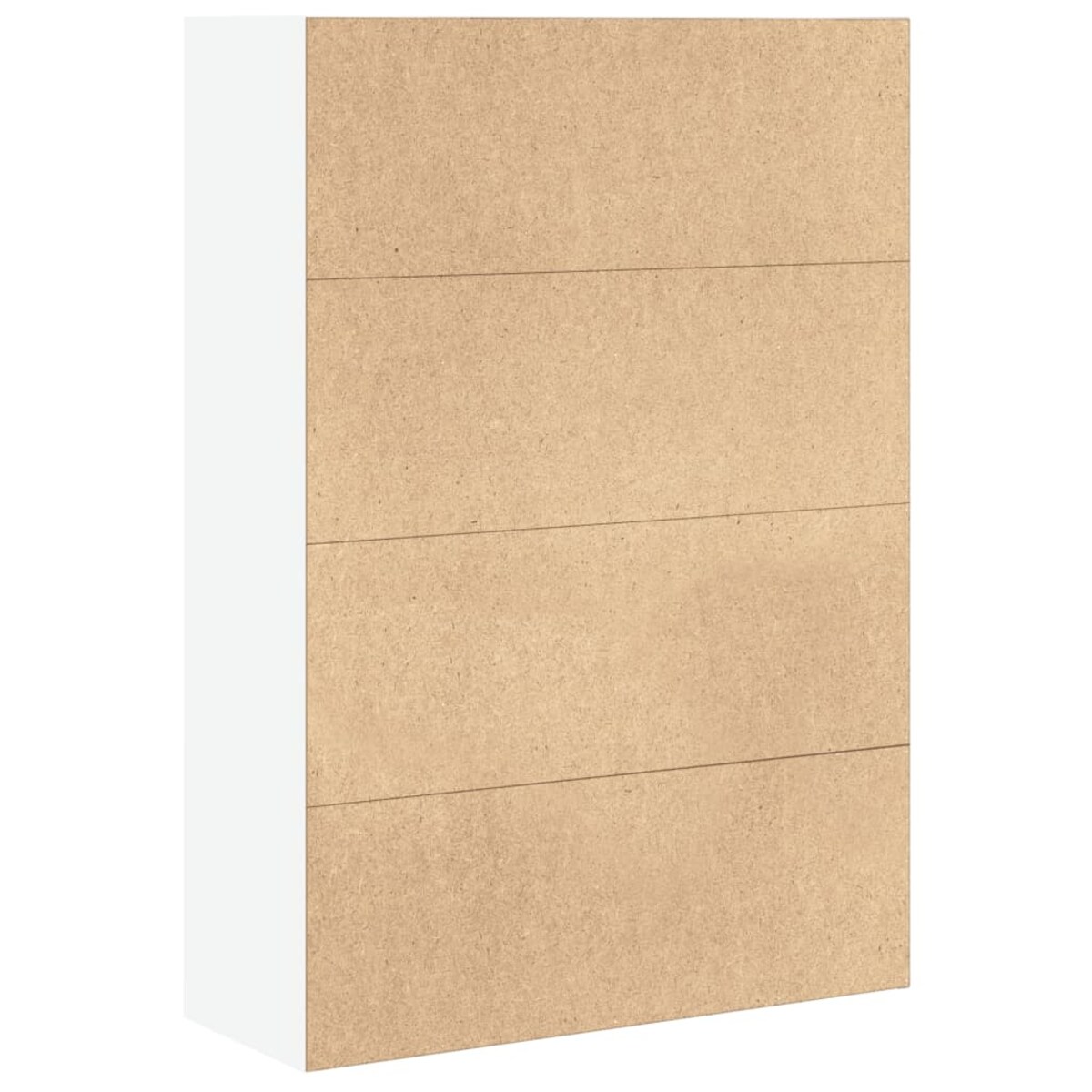 vidaXL Regał na książki, biały, 80x30x114 cm, materiał drewnopochodny