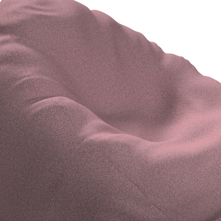 Worek do siedzenia, różowy z czarną nitką, Ø80 x 115 cm, Amsterdam