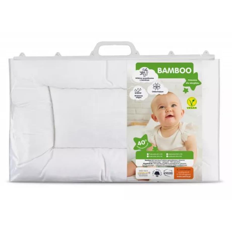 Poduszka dziecięca 40x60 BAMBOO senna baby