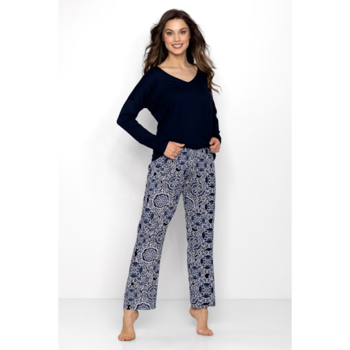 Piżama Moon Vibes Navy, S